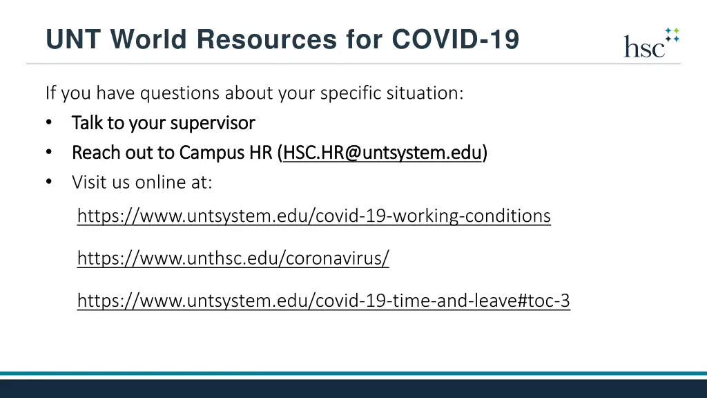 unt world resources for covid 19