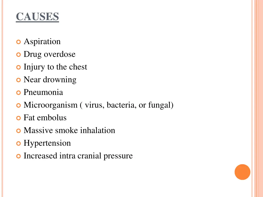 causes