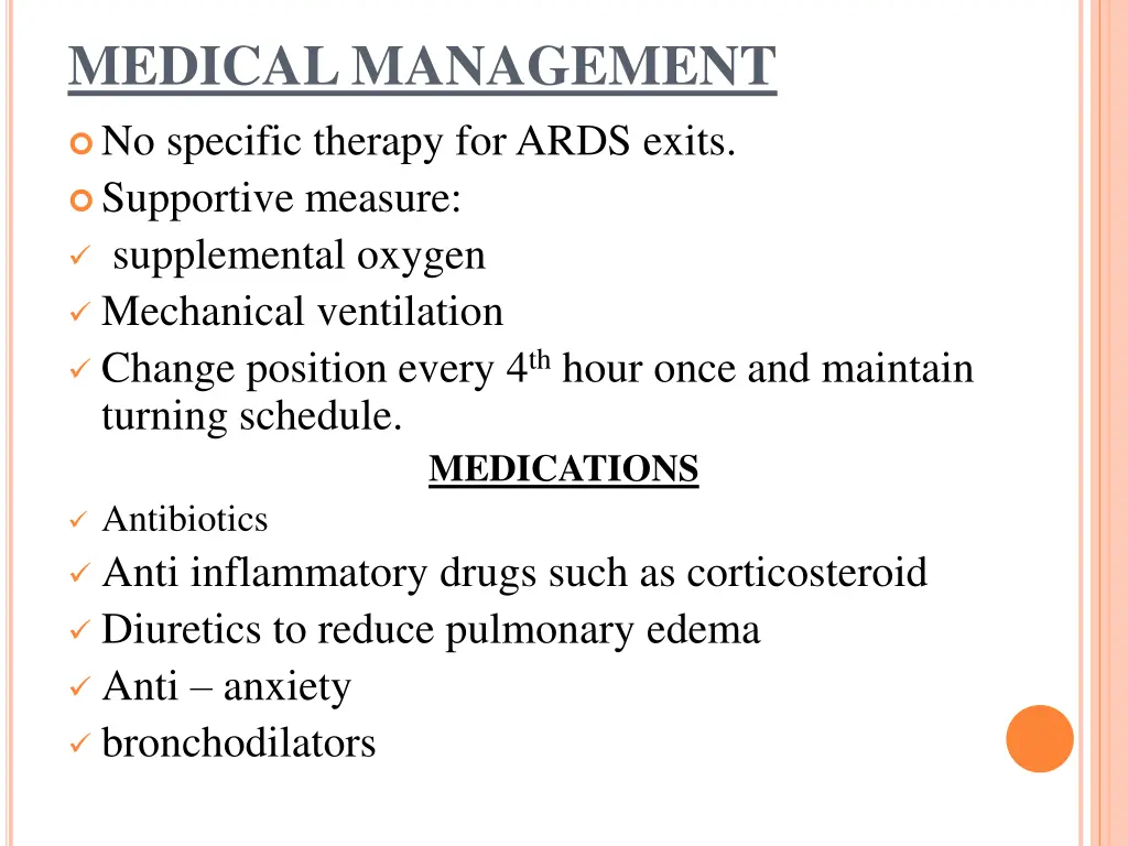 medical management
