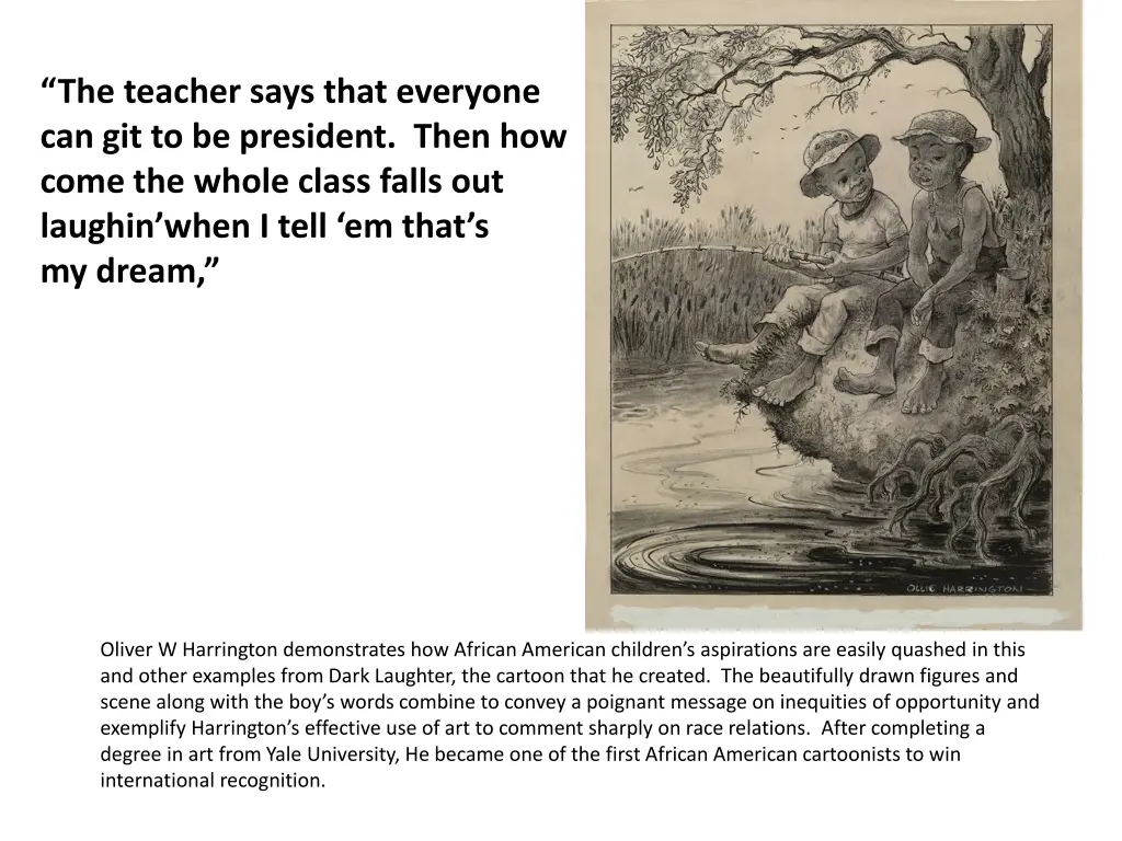 the teacher says that everyone