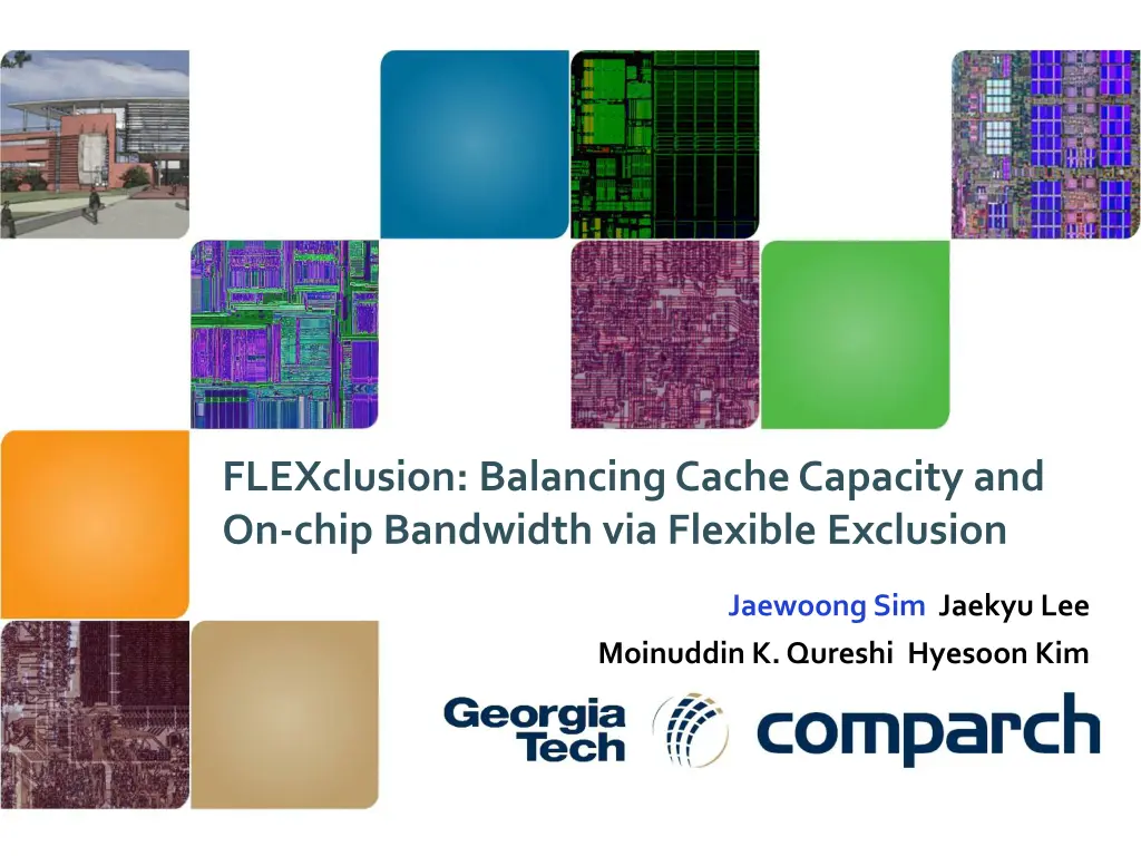 flexclusion balancing cache capacity and on chip