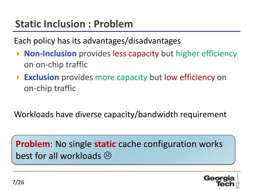 static inclusion problem