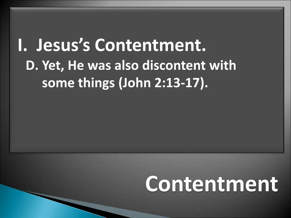 i jesus s contentment d yet he was also