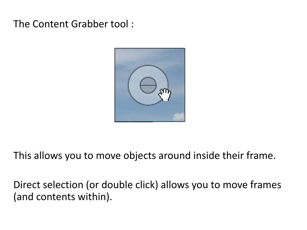 the content grabber tool