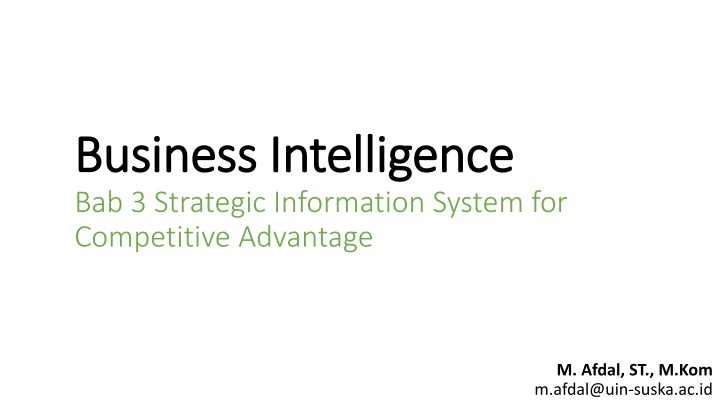 business intelligence business intelligence