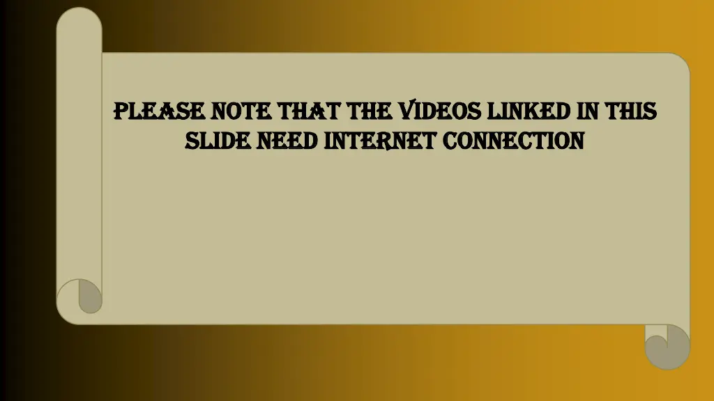 please note that the videos linked in this please