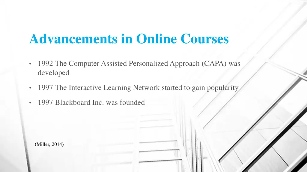 advancements in online courses