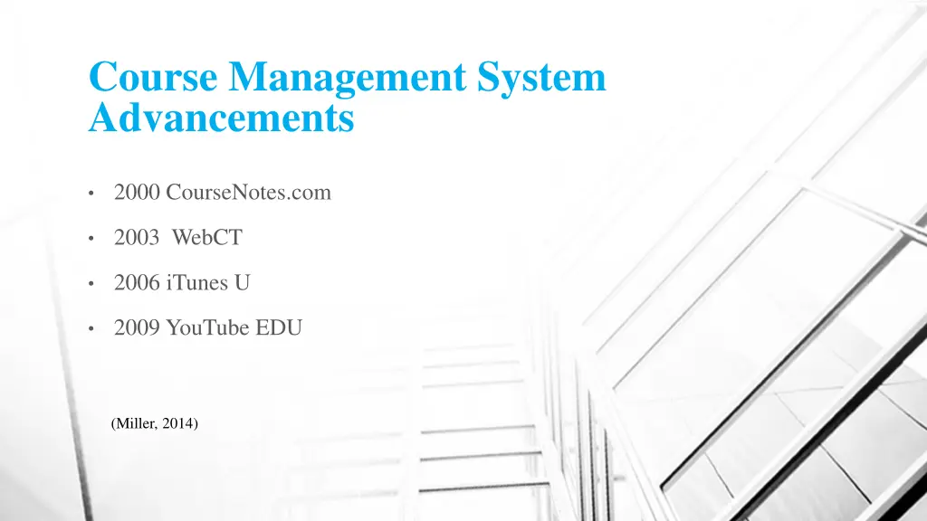 course management system advancements