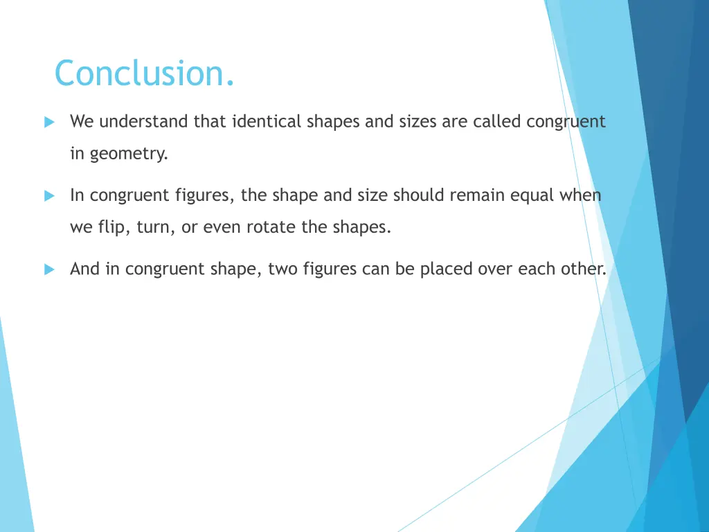 conclusion