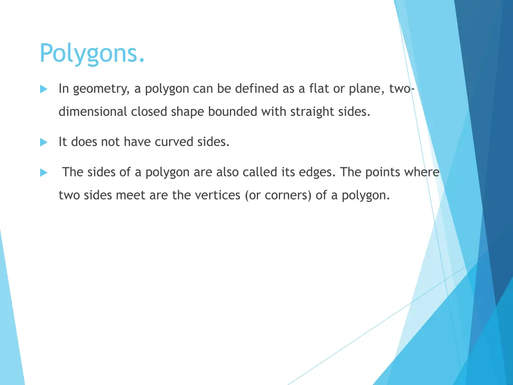 polygons