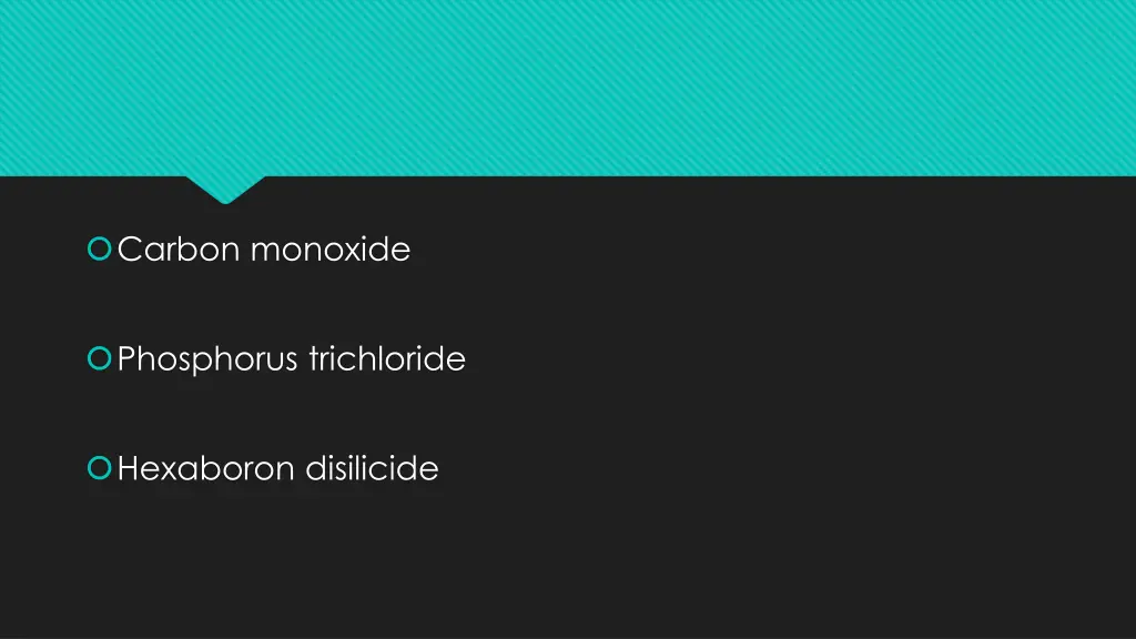 carbon monoxide