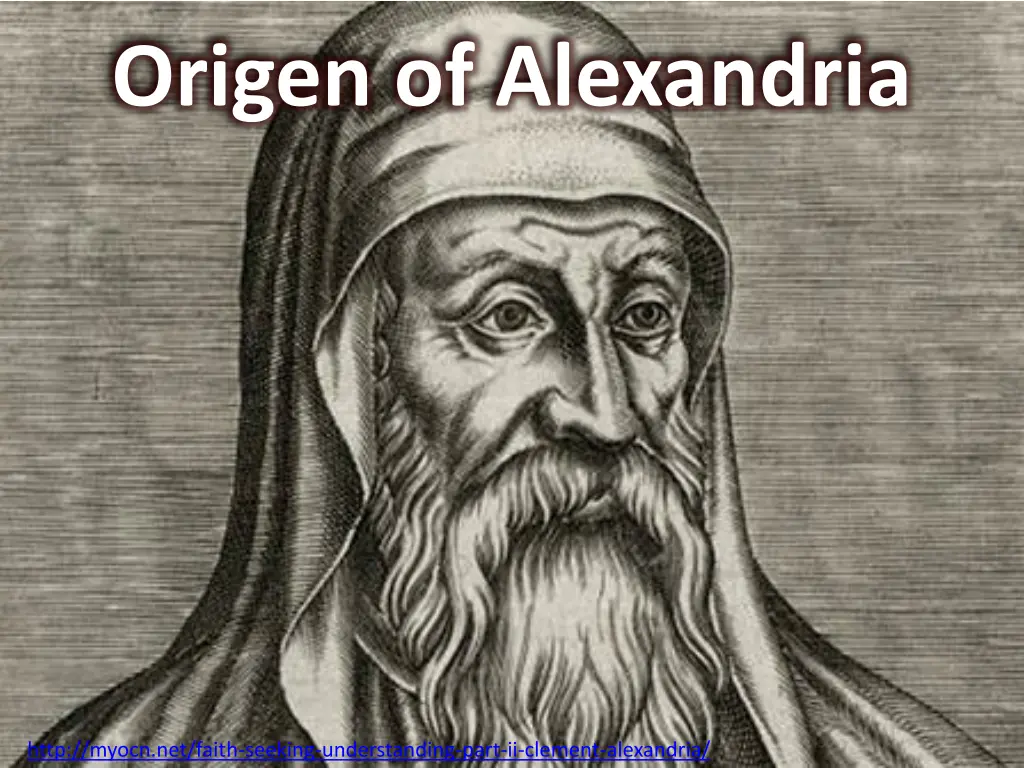 origen of alexandria