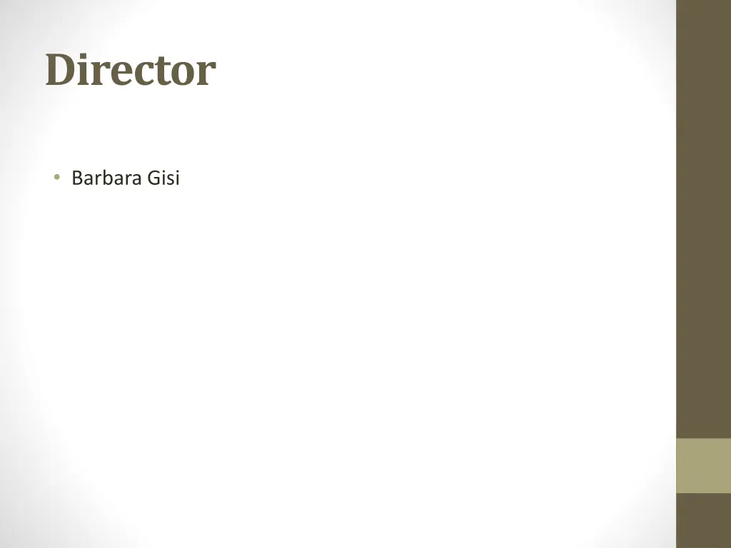 director