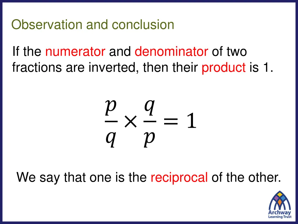 observation and conclusion