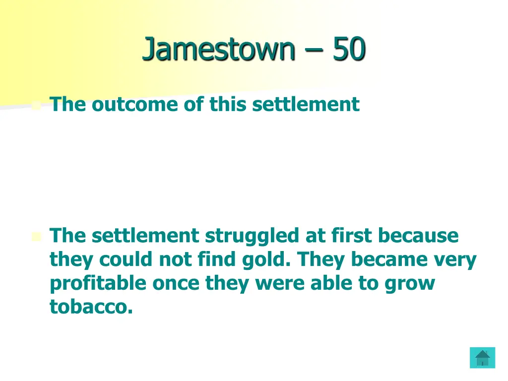 jamestown 50