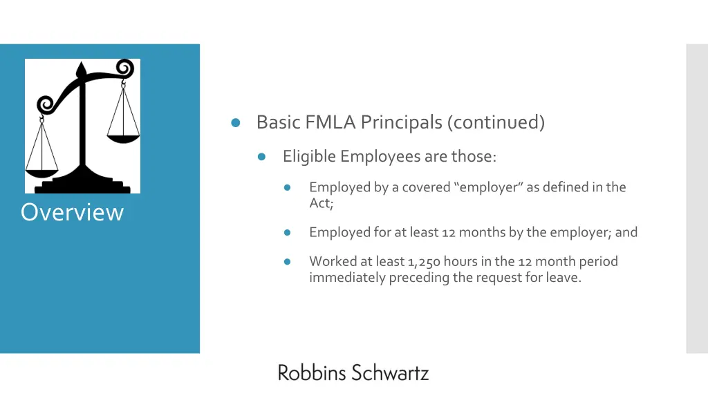 basic fmla principals continued
