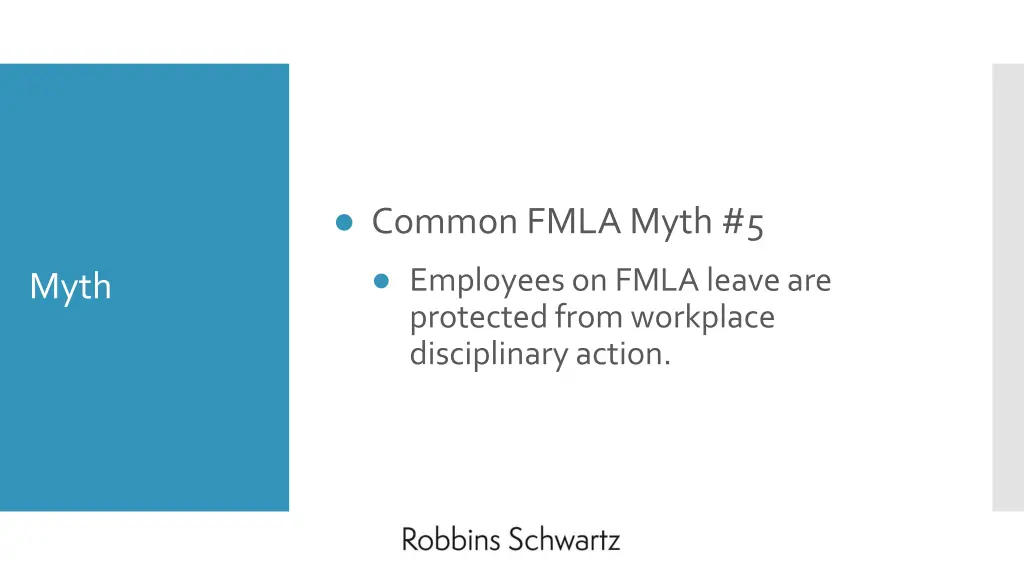 common fmla myth 5