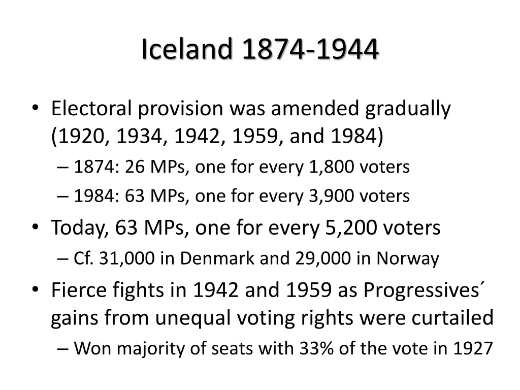 iceland 1874 1944 1