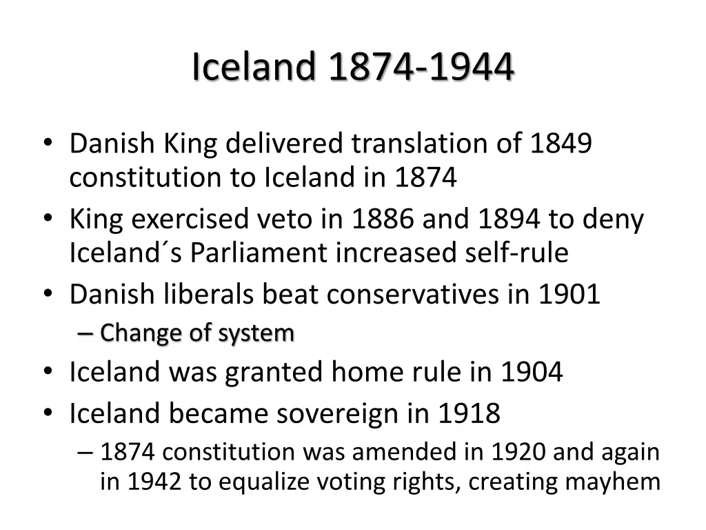 iceland 1874 1944