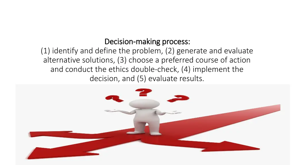 decision decision making process making process