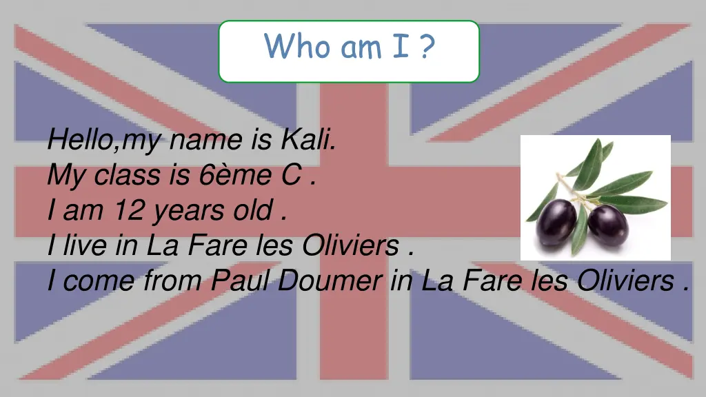 who am i