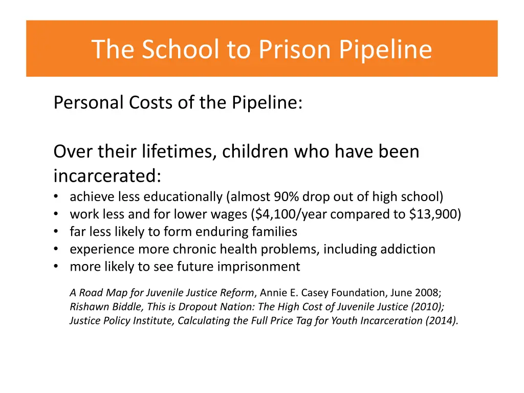 the school to prison pipeline 4