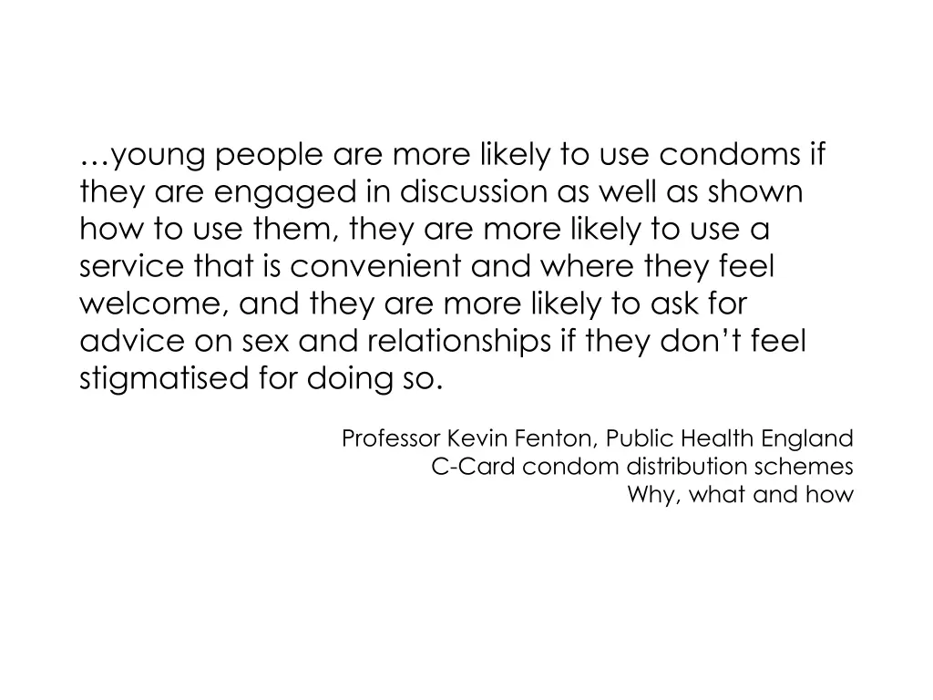 young people are more likely to use condoms