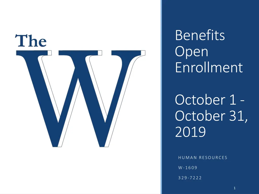 benefits open enrollment