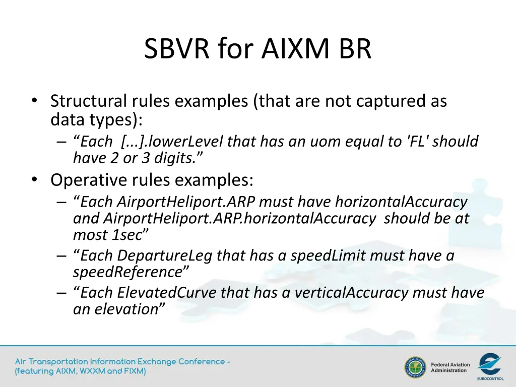 sbvr for aixm br
