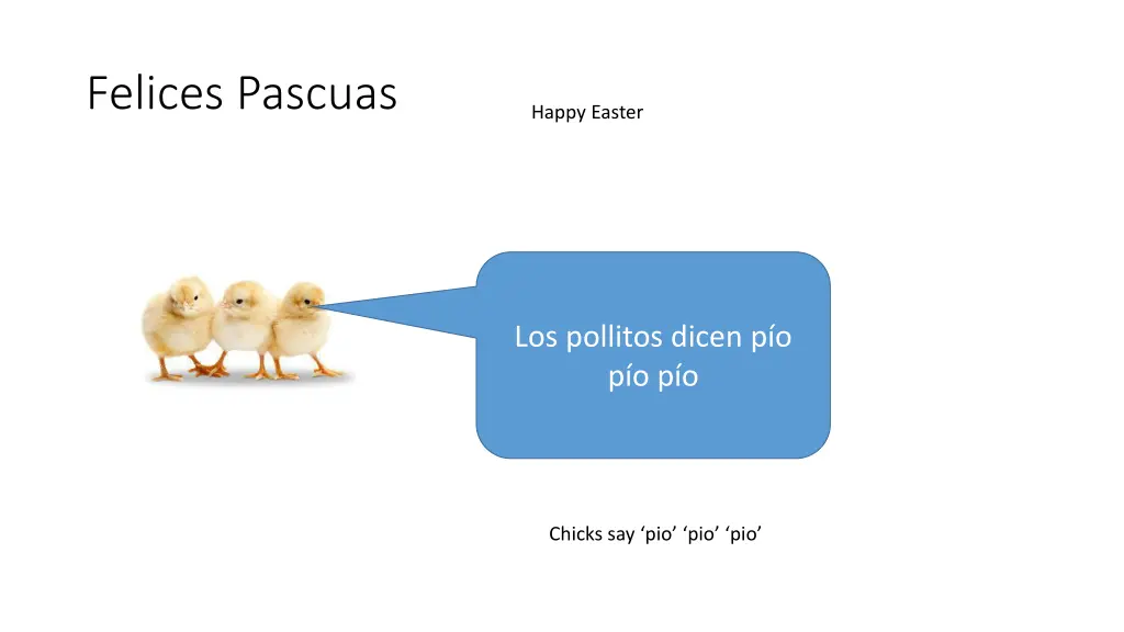 felices pascuas