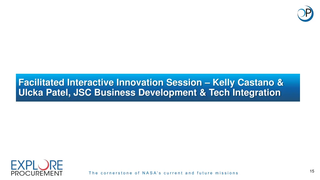 facilitated interactive innovation session kelly