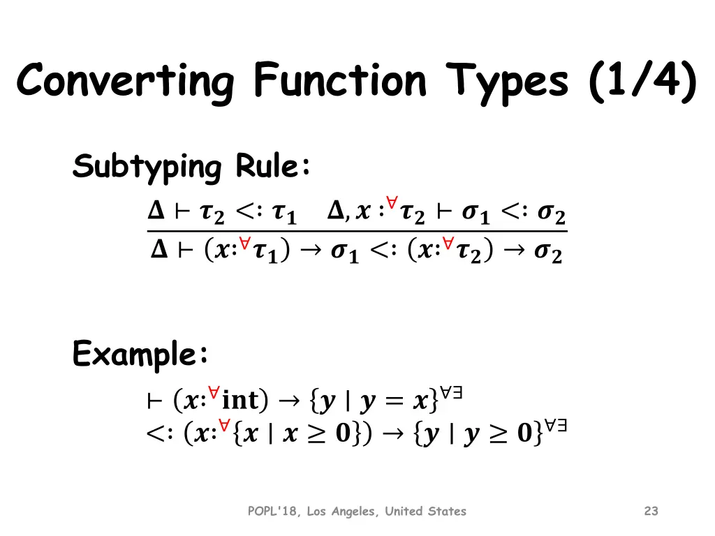 converting function types 1 4