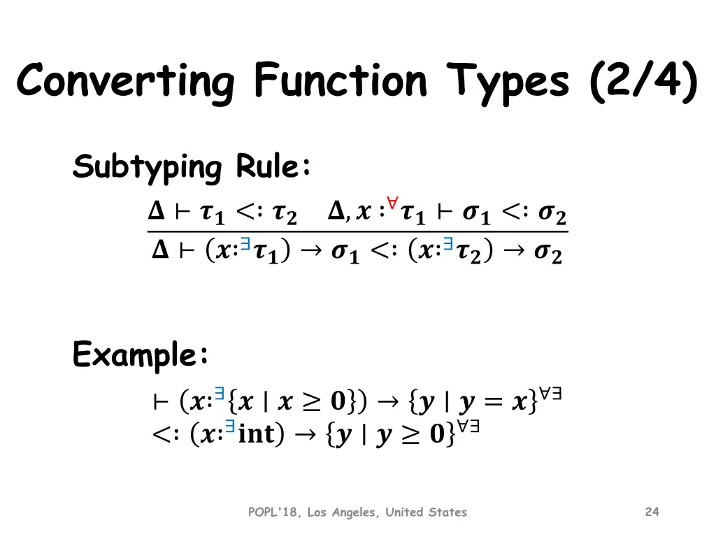 converting function types 2 4