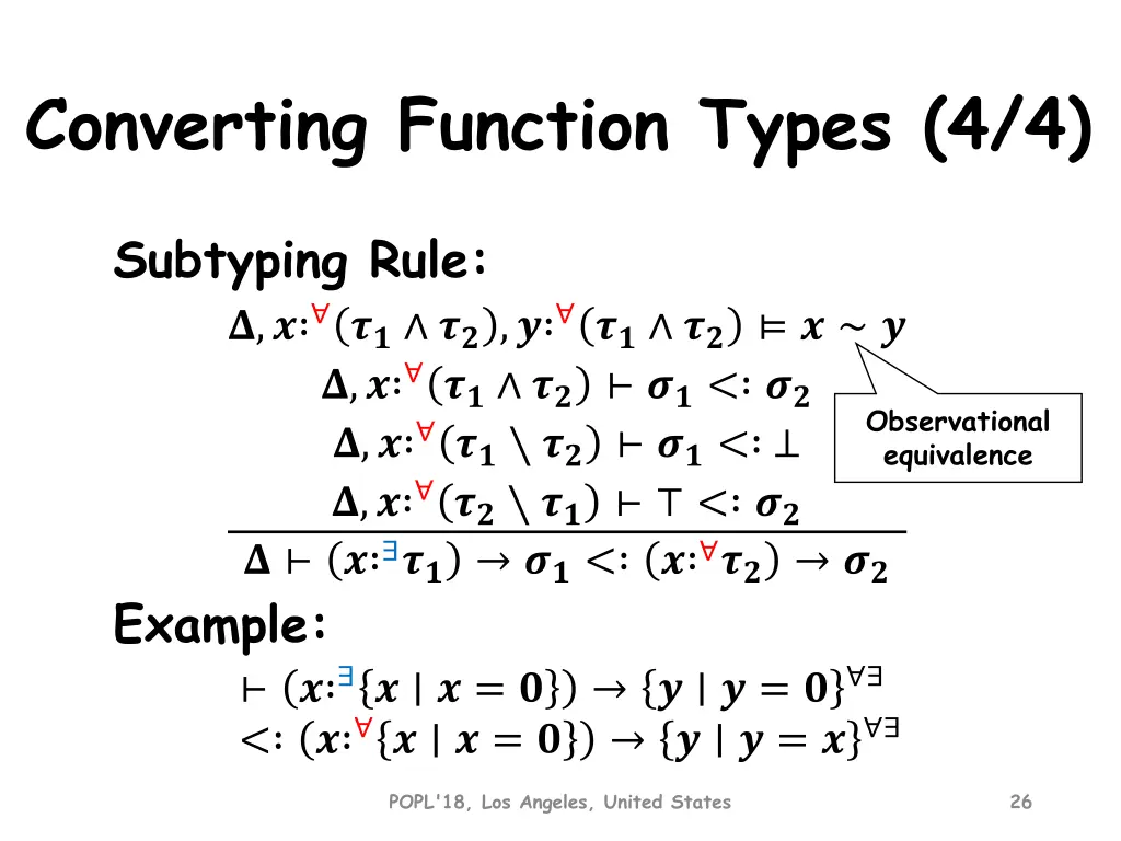 converting function types 4 4