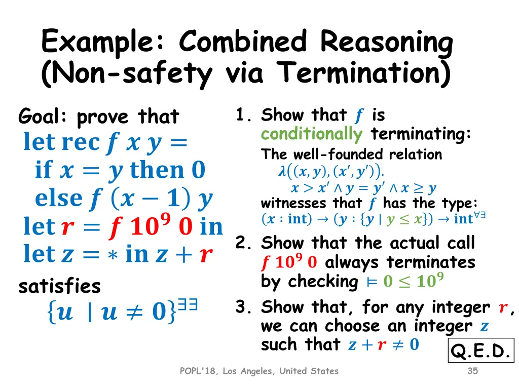 example combined reasoning non safety 2