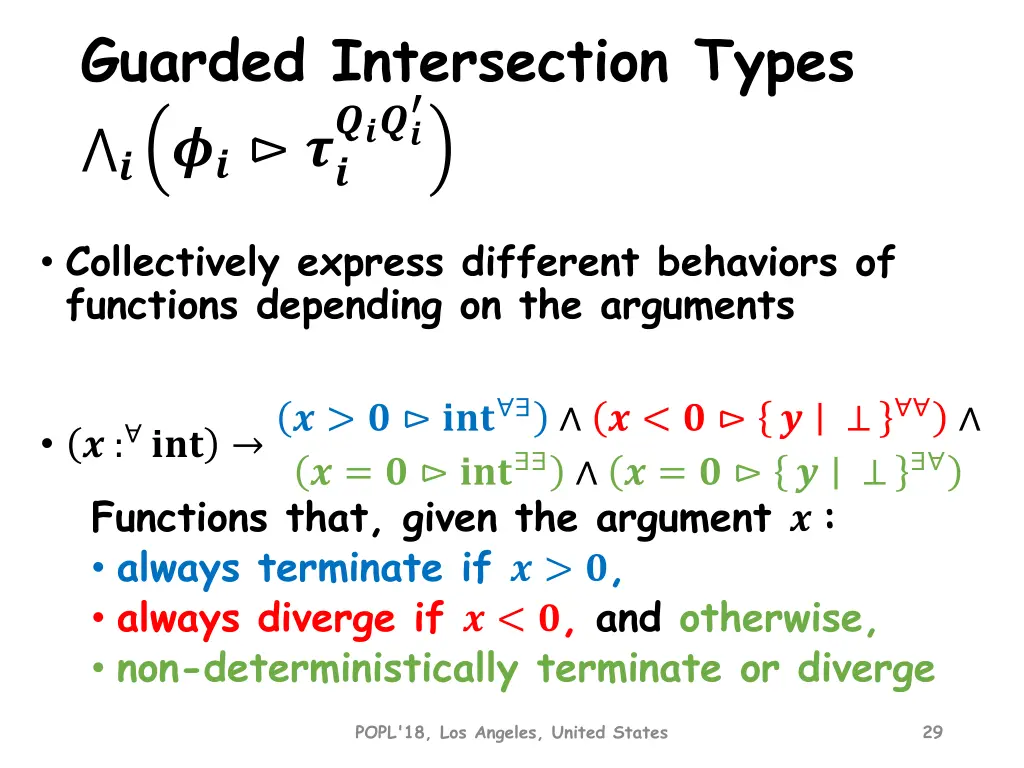 guarded intersection types