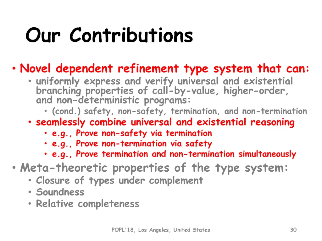 our contributions 2