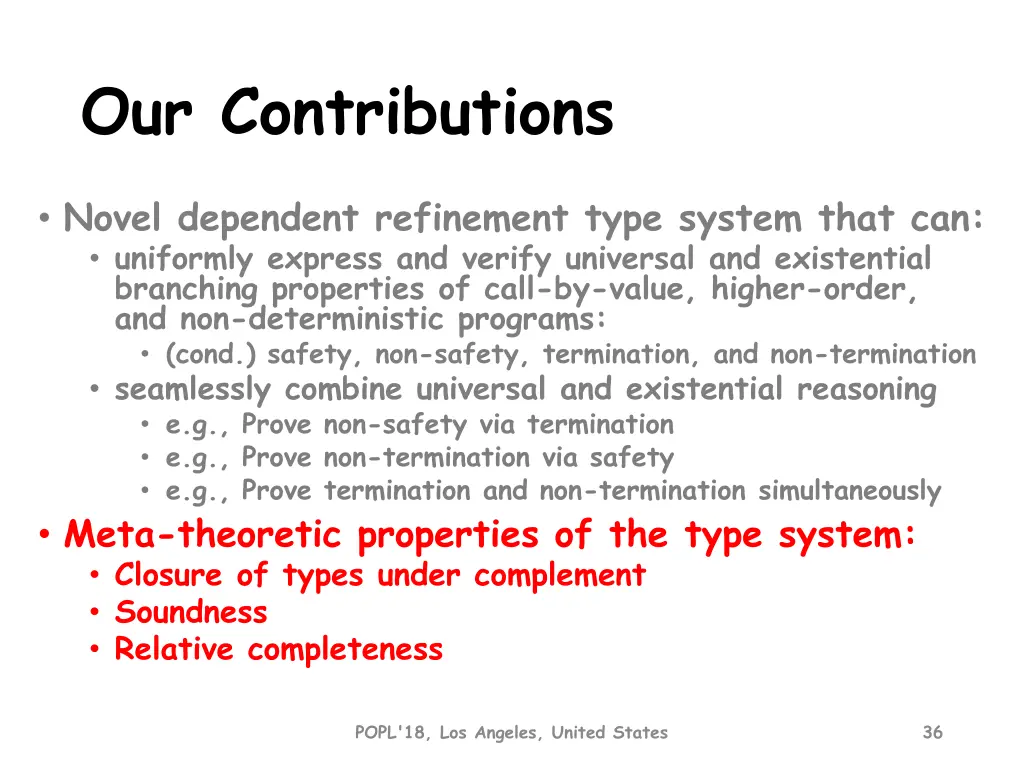 our contributions 3