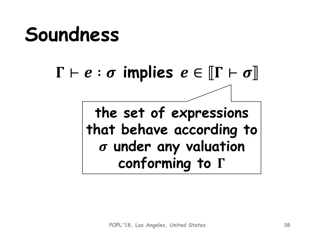 soundness