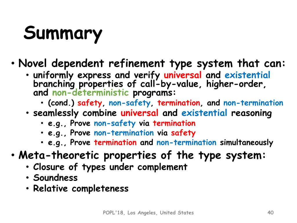 summary