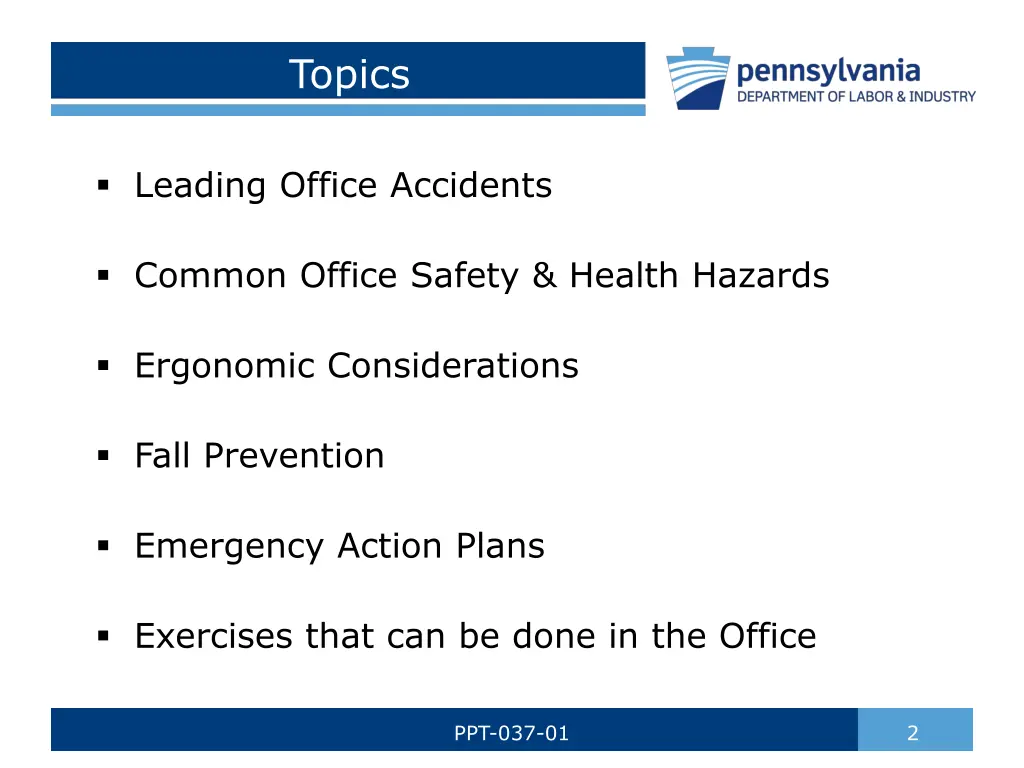 topics