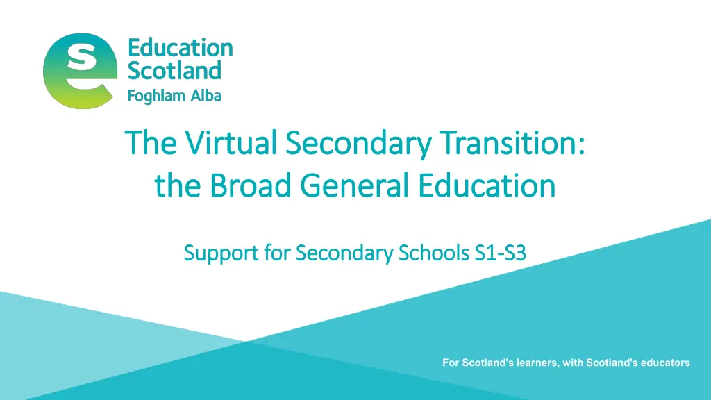 the virtual secondary transition the virtual