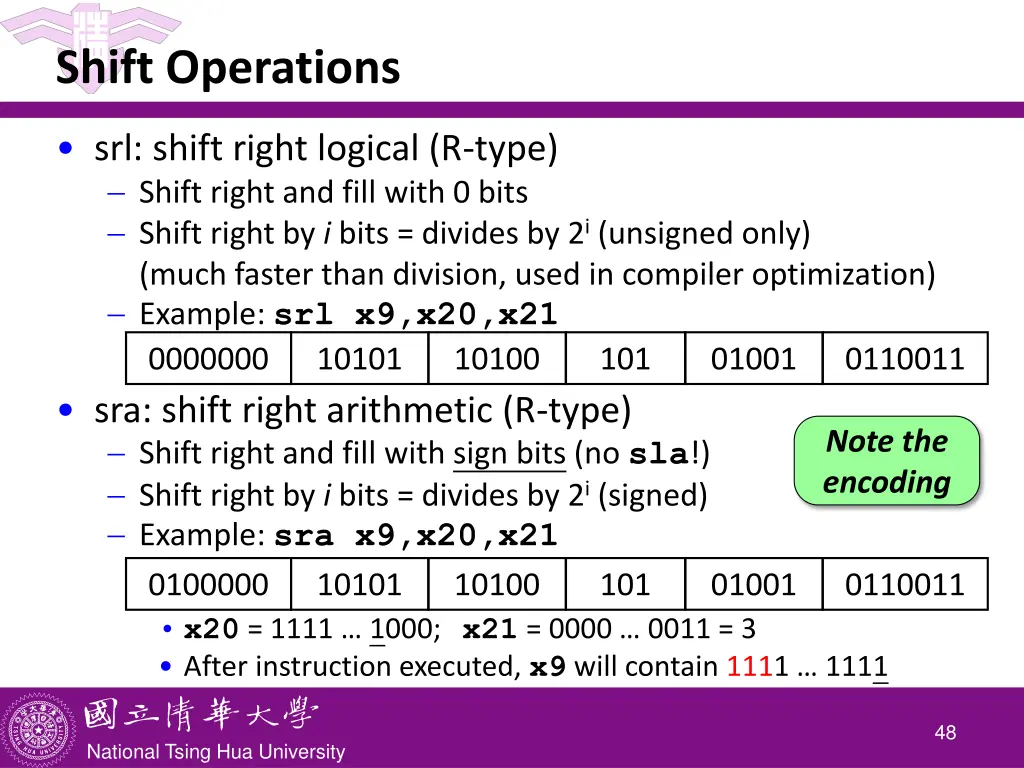 shift operations 1