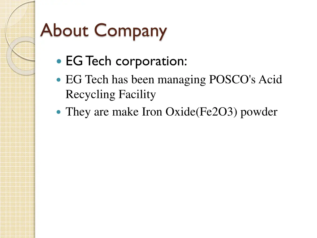 about company