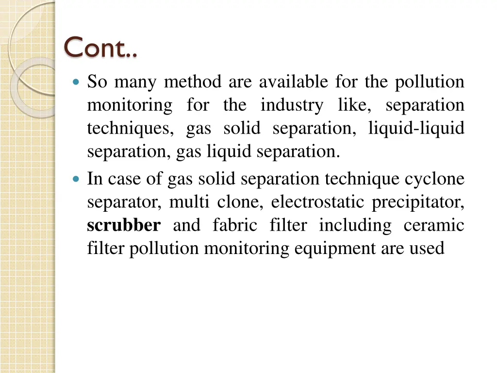 cont so many method are available