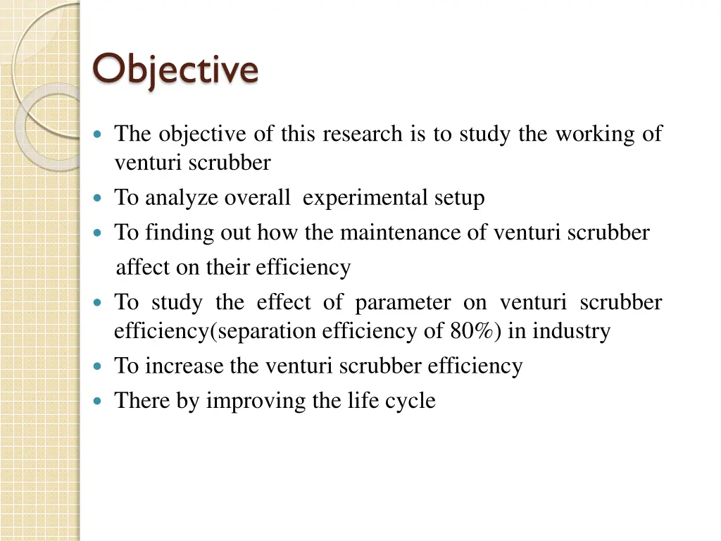 objective