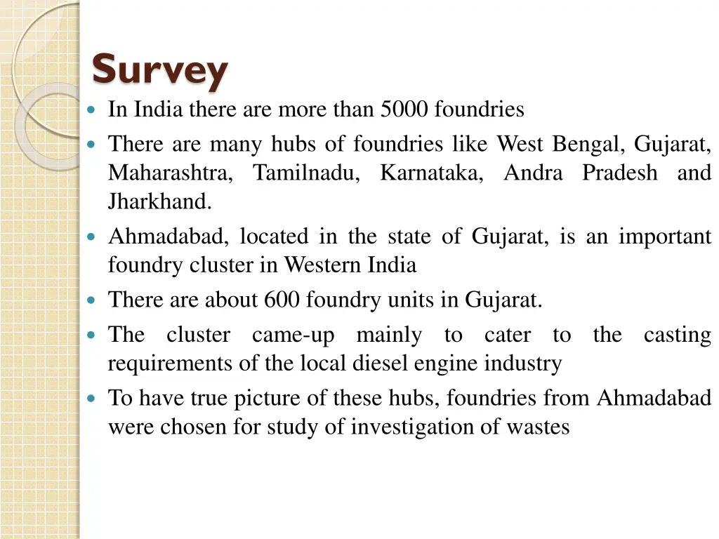 survey in india there are more than 5000