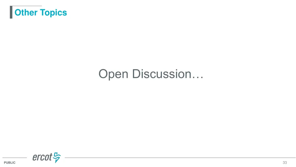 other topics