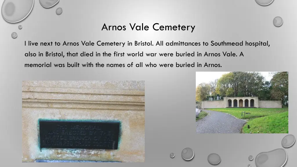 arnos vale cemetery