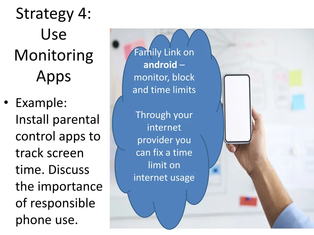 strategy 4 use monitoring apps